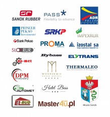 Podziękowania dla sponsorów